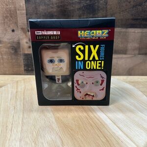 Headz Collectible Dice AMC Walking Dead Merle Six In One Supply Drop Exclusive